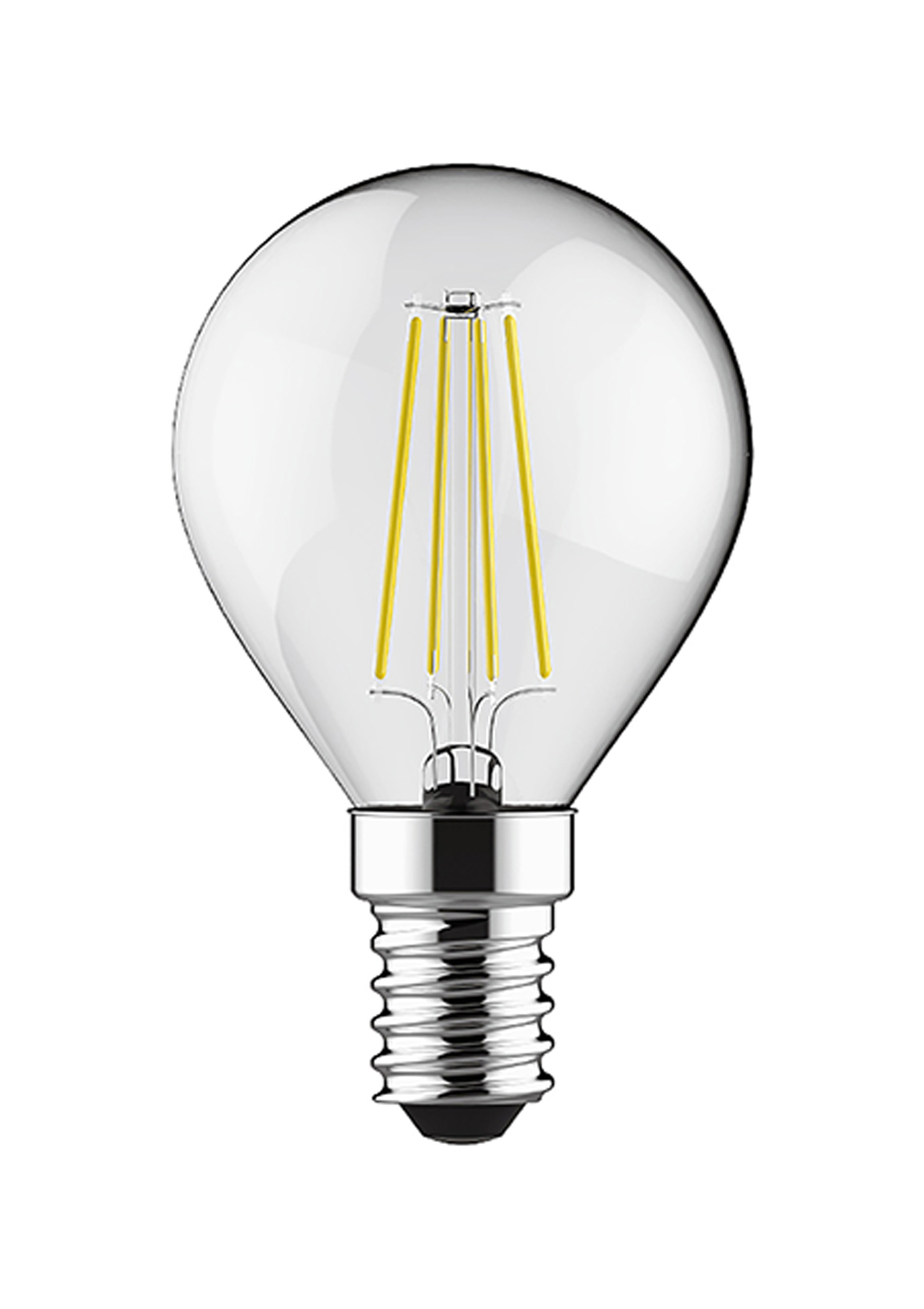 1410804  Value Classic LED Ball E14 Dimmable 4W 6000K 470lm